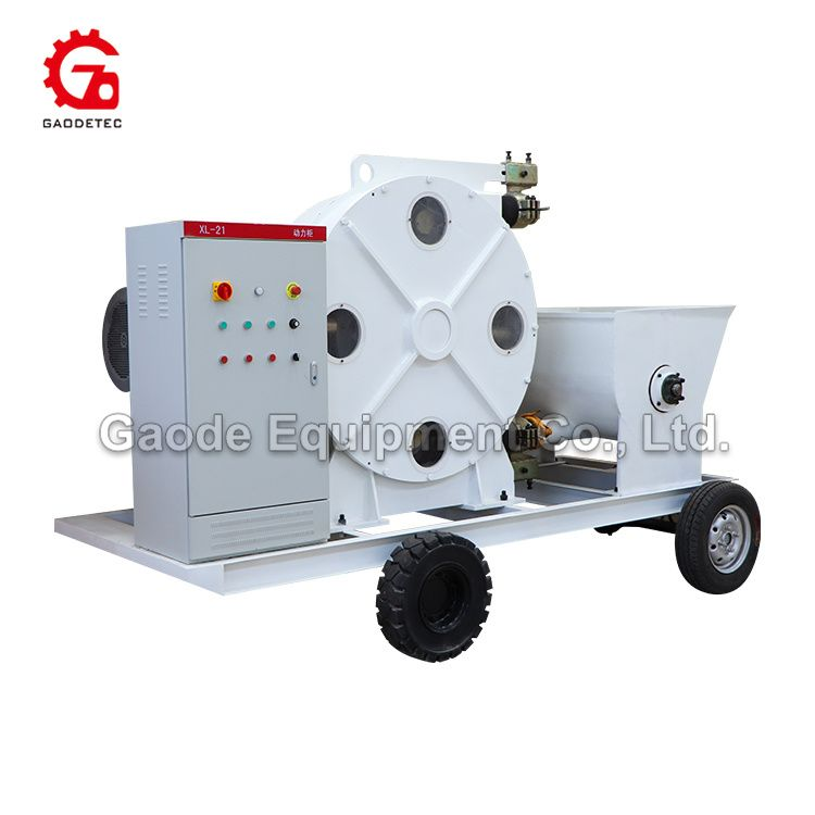 Gaodetec GCP40H-E 45m3/h Electric Squeeze type peristaltic concrete pump for sale